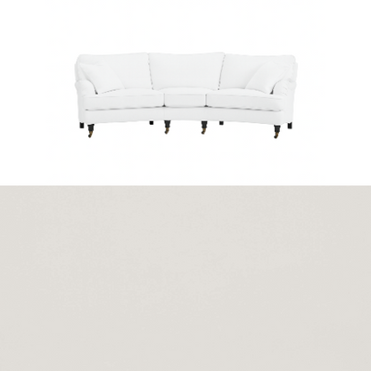 Klädsel till soffa Englesson Howard 3.5-sits medium svängd Tyg Avelina