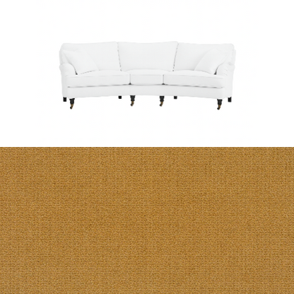 Klädsel till soffa Englesson Howard 3.5-sits medium svängd Tyg Azalea