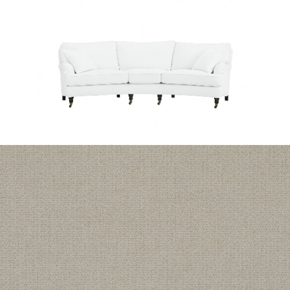 Klädsel till soffa Englesson Howard 3.5-sits medium svängd Tyg Azalea
