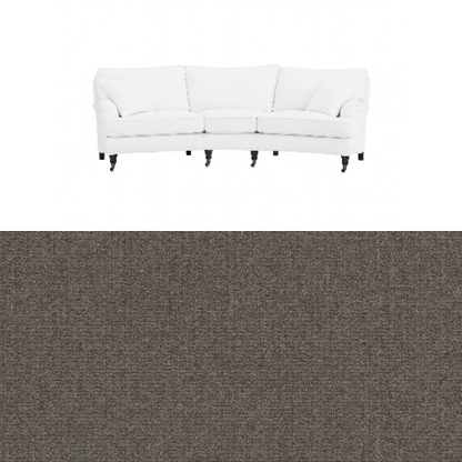 Klädsel till soffa Englesson Howard 3.5-sits medium svängd Tyg Azalea