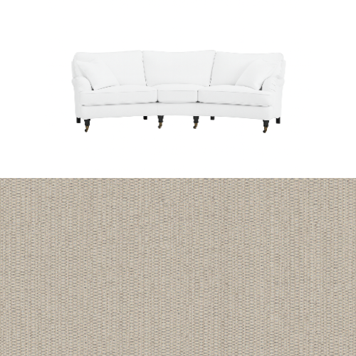 Klädsel till soffa Englesson Howard 3.5-sits medium svängd Tyg Bolt