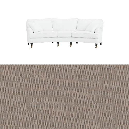 Klädsel till soffa Englesson Howard 3.5-sits medium svängd Tyg Bolt