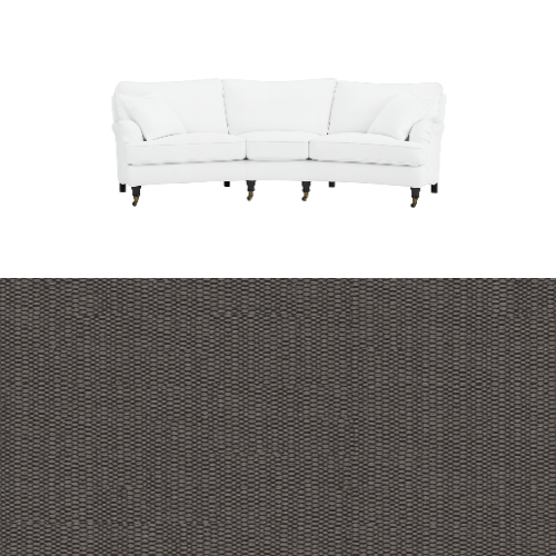 Klädsel till soffa Englesson Howard 3.5-sits medium svängd Tyg Bolt