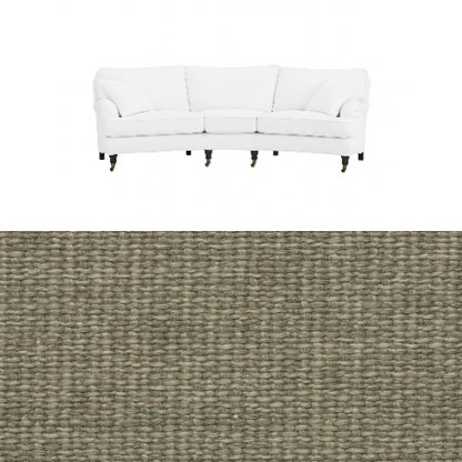 Klädsel till soffa Englesson Howard 3.5-sits medium svängd Tyg Creta