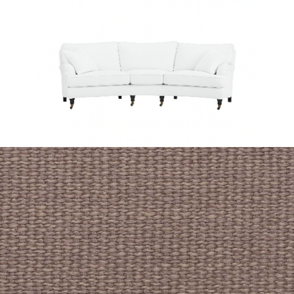 Klädsel till soffa Englesson Howard 3.5-sits medium svängd Tyg Creta