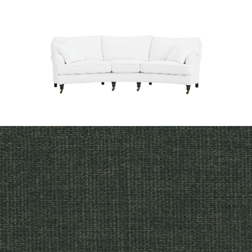 Klädsel till soffa Englesson Howard 3.5-sits medium svängd Tyg Grit