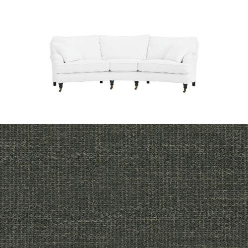 Klädsel till soffa Englesson Howard 3.5-sits medium svängd Tyg Grit