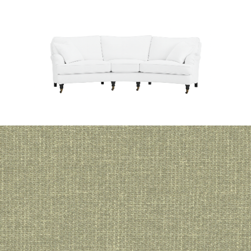 Klädsel till soffa Englesson Howard 3.5-sits medium svängd Tyg Grit