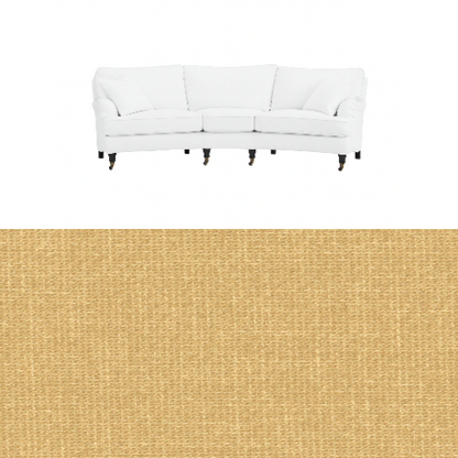 Klädsel till soffa Englesson Howard 3.5-sits medium svängd Tyg Grit