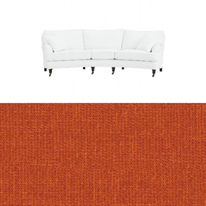 Klädsel till soffa Englesson Howard 3.5-sits medium svängd Tyg Grit