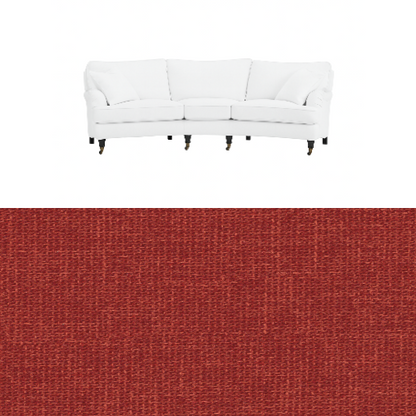 Klädsel till soffa Englesson Howard 3.5-sits medium svängd Tyg Grit