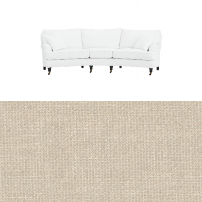 Klädsel till soffa Englesson Howard 3.5-sits medium svängd Tyg Grit