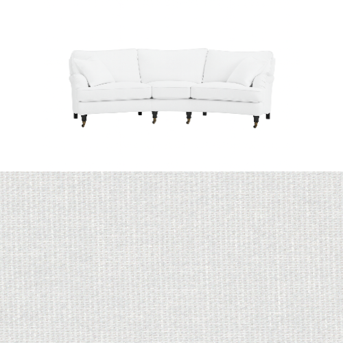 Klädsel till soffa Englesson Howard 3.5-sits medium svängd Tyg Grit