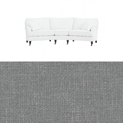 Klädsel till soffa Englesson Howard 3.5-sits medium svängd Tyg Grit