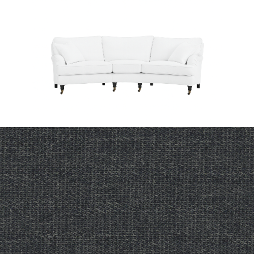 Klädsel till soffa Englesson Howard 3.5-sits medium svängd Tyg Grit
