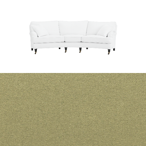 Klädsel till soffa Englesson Howard 3.5-sits medium svängd Tyg Kashmir