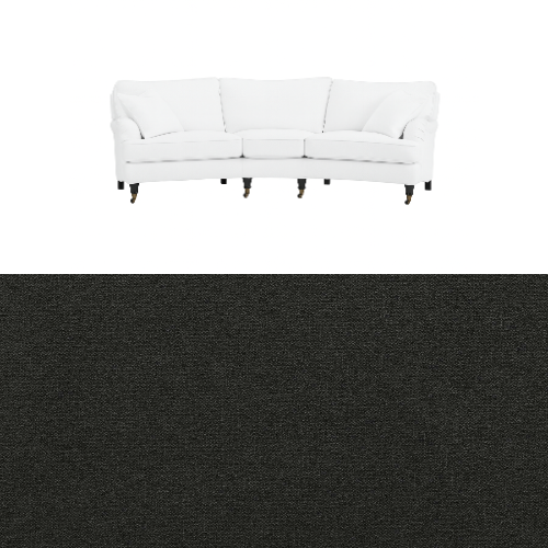 Klädsel till soffa Englesson Howard 3.5-sits medium svängd Tyg Kashmir