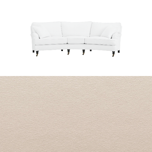 Klädsel till soffa Englesson Howard 3.5-sits medium svängd Tyg Kashmir