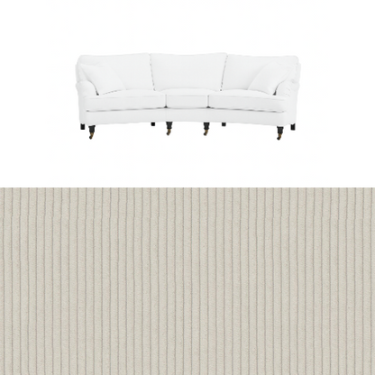 Klädsel till soffa Englesson Howard 3.5-sits medium svängd Tyg Pindrive
