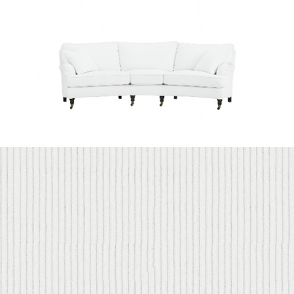 Klädsel till soffa Englesson Howard 3.5-sits medium svängd Tyg Pindrive