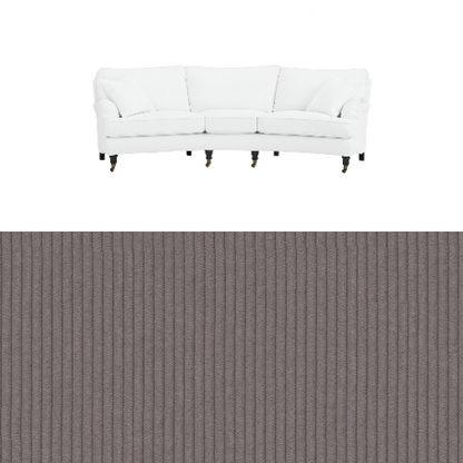 Klädsel till soffa Englesson Howard 3.5-sits medium svängd Tyg Pindrive