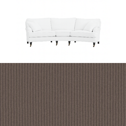 Klädsel till soffa Englesson Howard 3.5-sits medium svängd Tyg Pindrive