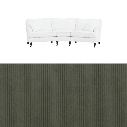 Klädsel till soffa Englesson Howard 3.5-sits medium svängd Tyg Tariro