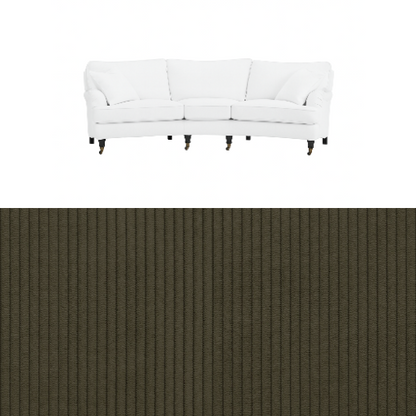 Klädsel till soffa Englesson Howard 3.5-sits medium svängd Tyg Tariro