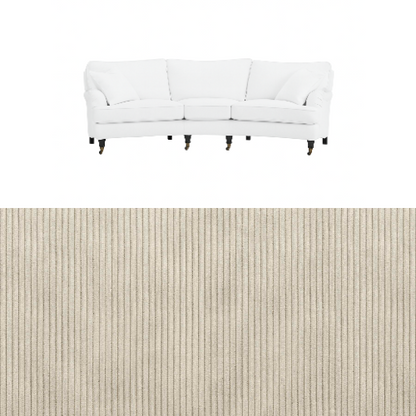 Klädsel till soffa Englesson Howard 3.5-sits medium svängd Tyg Tariro