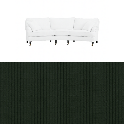 Klädsel till soffa Englesson Howard 3.5-sits medium svängd Tyg Tariro