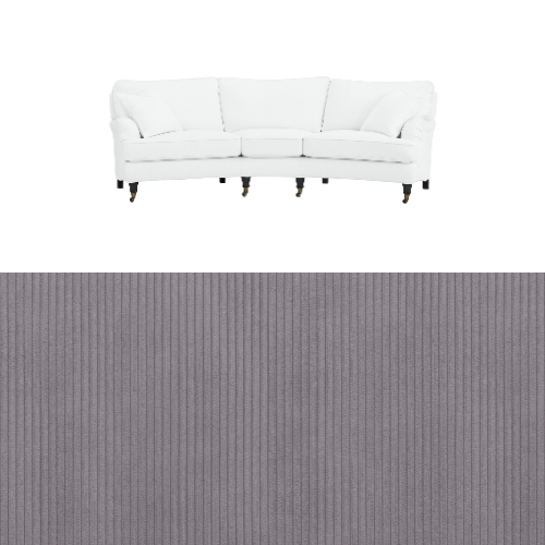Klädsel till soffa Englesson Howard 3.5-sits medium svängd Tyg Tariro