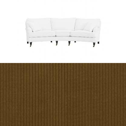 Klädsel till soffa Englesson Howard 3.5-sits medium svängd Tyg Tariro