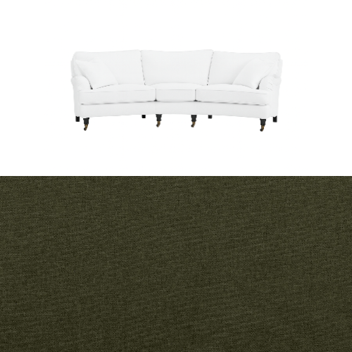 Klädsel till soffa Englesson Howard 3.5-sits medium svängd Tyg Vesper