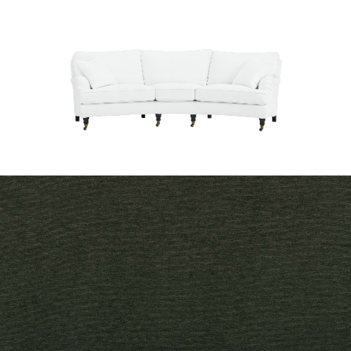 Klädsel till soffa Englesson Howard 3.5-sits medium svängd Tyg Vesper