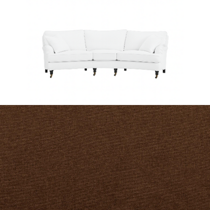 Klädsel till soffa Englesson Howard 3.5-sits medium svängd Tyg Vesper