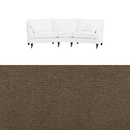 Klädsel till soffa Englesson Howard 3.5-sits medium svängd Tyg Vesper