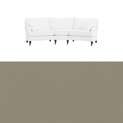 Klädsel till soffa Englesson Howard 3.5-sits svängd Tyg Avelina