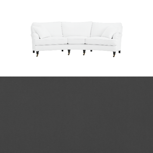 Klädsel till soffa Englesson Howard 3.5-sits svängd Tyg Avelina