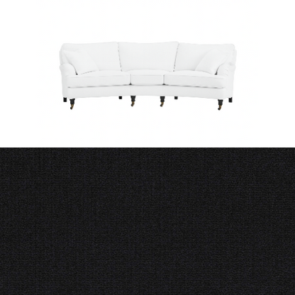 Klädsel till soffa Englesson Howard 3.5-sits svängd Tyg Azalea