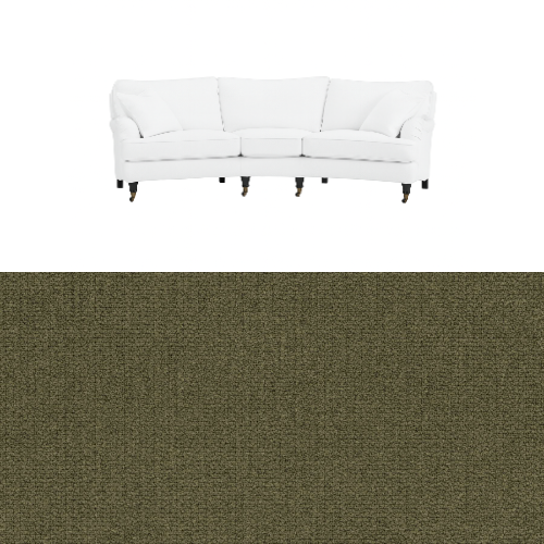 Klädsel till soffa Englesson Howard 3.5-sits svängd Tyg Azalea