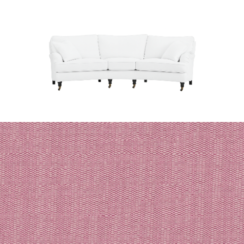 Klädsel till soffa Englesson Howard 3.5-sits svängd Tyg Bolt