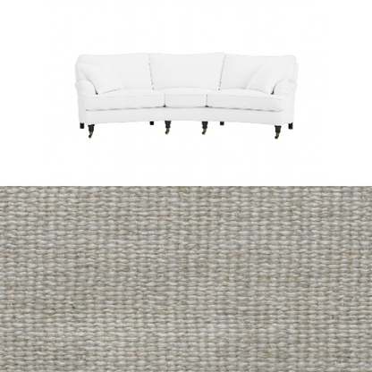 Klädsel till soffa Englesson Howard 3.5-sits svängd Tyg Creta