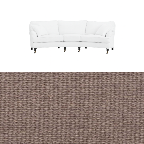 Klädsel till soffa Englesson Howard 3.5-sits svängd Tyg Creta