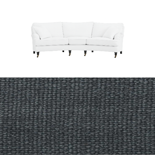 Klädsel till soffa Englesson Howard 3.5-sits svängd Tyg Creta