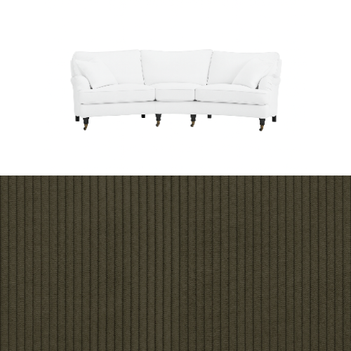 Klädsel till soffa Englesson Howard 3.5-sits svängd Tyg Tariro