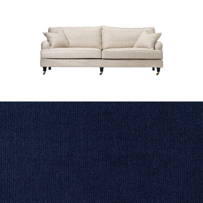 Klädsel till soffa Englesson Howard 3-sits medium rak Tyg Apollo