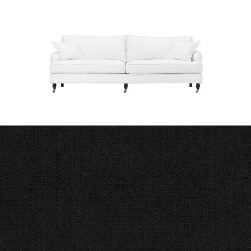 Klädsel till soffa Englesson Howard 3-sits medium rak Tyg Azalea