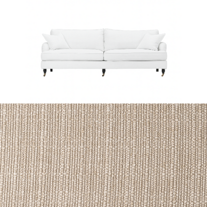 Klädsel till soffa Englesson Howard 3-sits medium rak Tyg Madeira