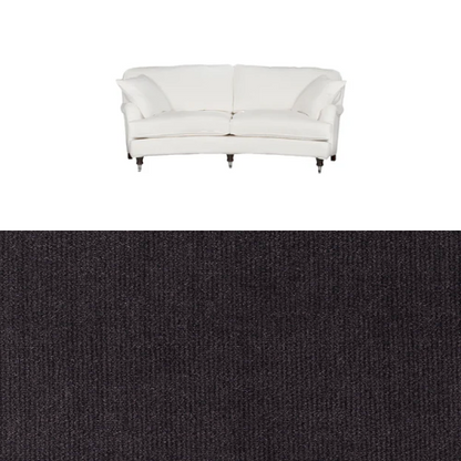 Klädsel till soffa Englesson Howard 3-sits medium svängd Tyg Apollo