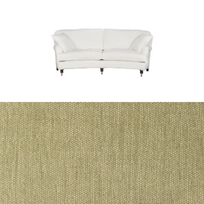 Klädsel till soffa Englesson Howard 3-sits medium svängd Tyg Apollo